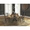 International Concepts 42 in. Dual Drop Leaf Dining Table with 2 Madrid LadderBack Chairs K45-42DP-C2-2 - alternate 3